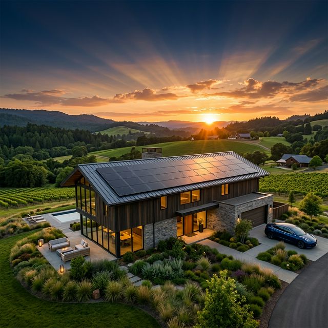 Solar Energy Background
